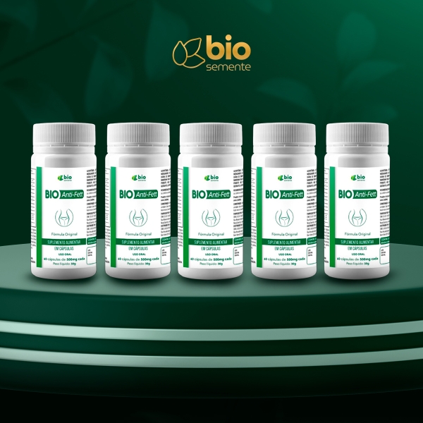 KIT 5 BIO ANTI FETT - 245 pts